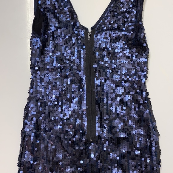 Barilà Midnight Blue Sequinned Dress - Picture 8 of 8